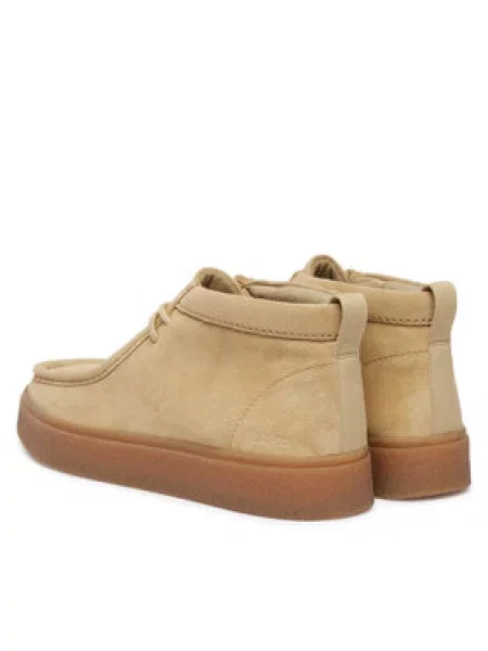 Clarks Gležnjarji Boxbee WallaBT Svetlo bež