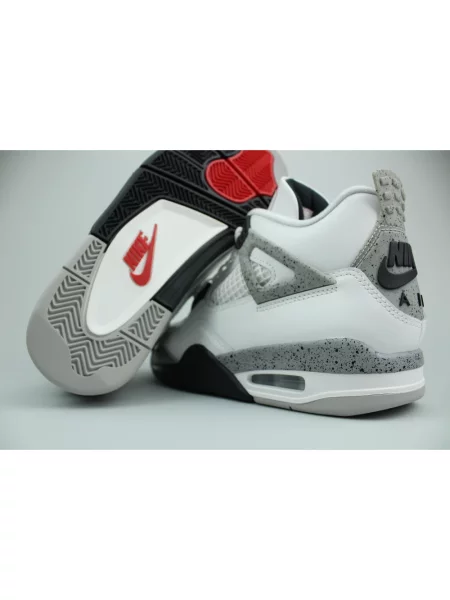 Sneakersy Jordan Air Jordan 4 klasyczne białe