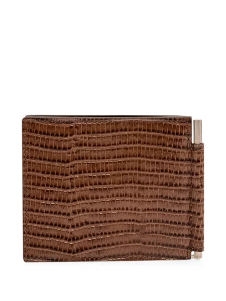 Portofel Tom Ford din piele maro