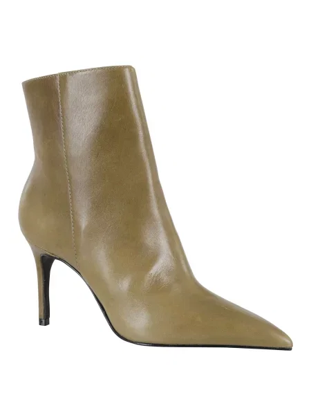 Buty do kostki Schutz skórzane zielone