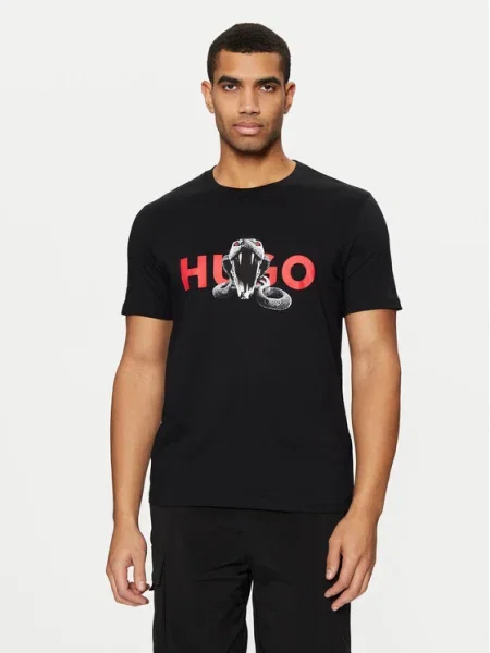 Тениска Hugo черно