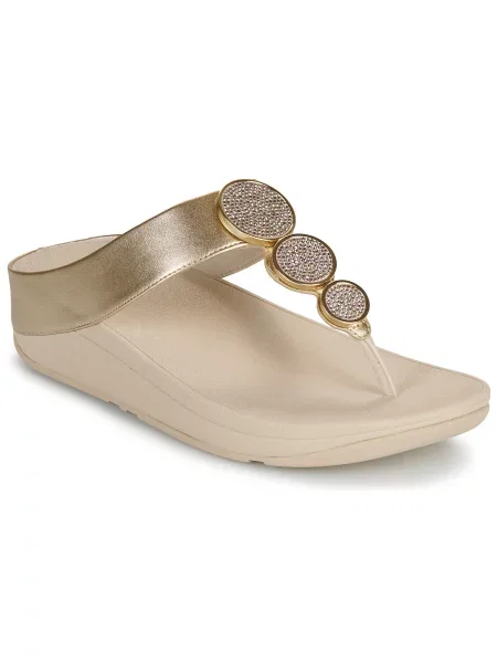 Šľapky Fitflop béžová