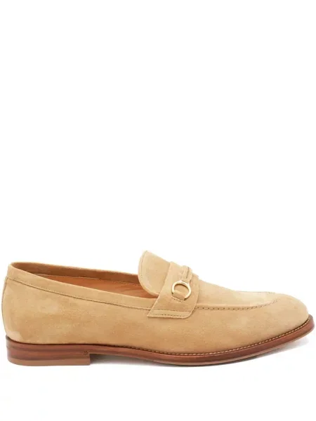 Pantofi loafer Brunello Cucinelli din piele de căprioară