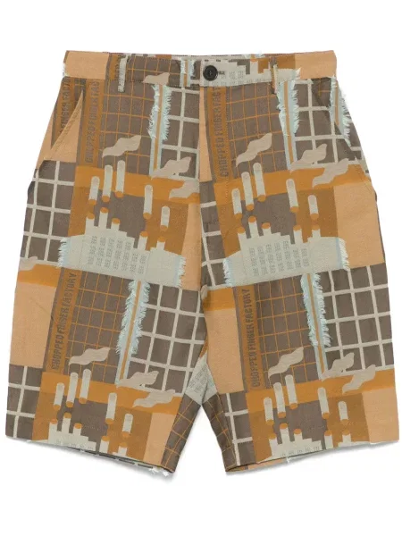 Pantaloni scurți Henrik Vibskov maro