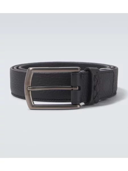 Curea Zegna din piele negru