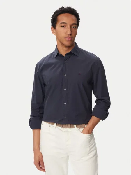 Tommy Hilfiger Cămașă Gmd Bleumarin