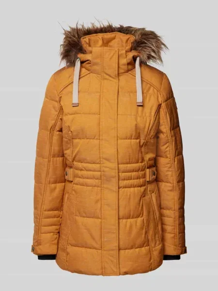 Kurtka pikowana z obszyciem ze sztucznego futra model ‘Oivia’ G.i.g.a. Dx