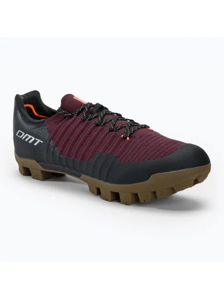 Olcsóbban. Kerékpáros cipő MTB férfi DMT black/bordeaux. Méret: 46 EU fekete