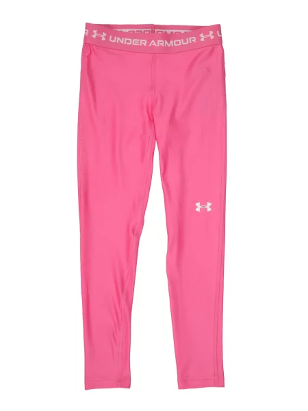 UNDER ARMOUR Sportske hlače roza / prljavo bijela