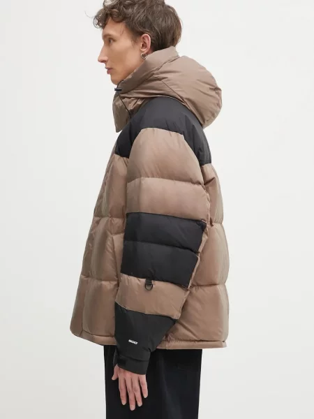 Μπουφάν με επένδυση από πούπουλα The North Face Hmlyn Baltoro Jacket καφέ