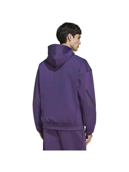 Mikina adidas fialová