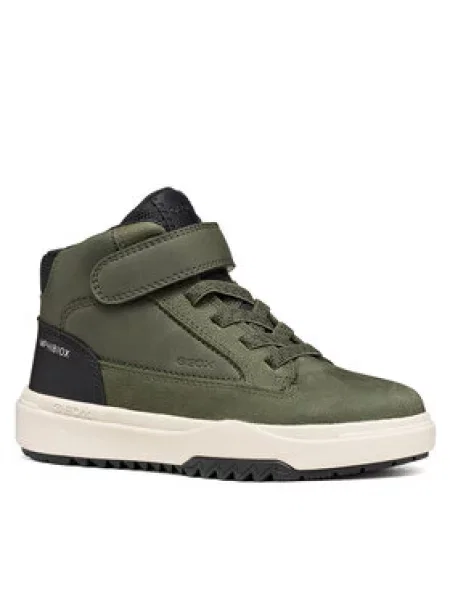 Geox Bakancs J Bunshee Boy B Abx M Sötétzöld
