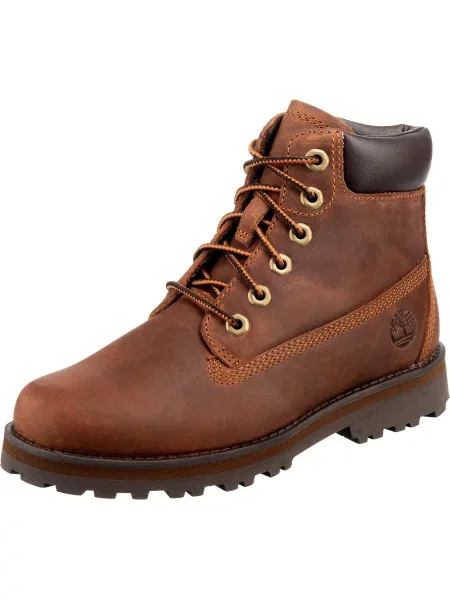 TIMBERLAND Cizme Courma coniac / negru maro