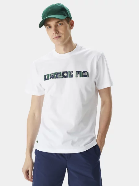 Lacoste Футболка білий