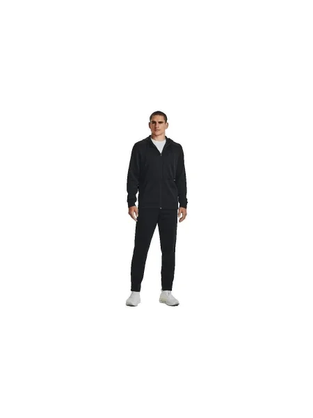 Hanorac cu glugă Under Armour din fleece negru