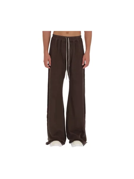Spodnie Rick Owens brązowe