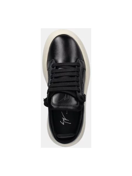 Giuseppe Zanotti sneakersy skórzane Alma czarny