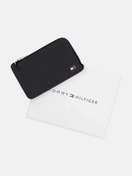 Tommy Hilfiger портфейл мъжки от кожа черно