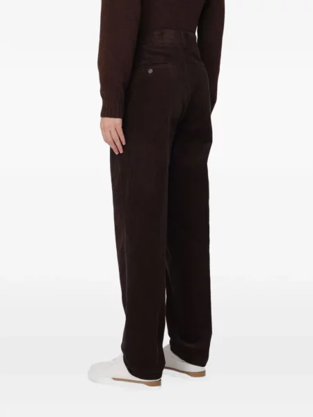 Pantaloni chino Sebago de catifea cord maro