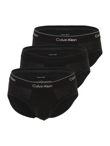 Calvin Klein Underwear Spodnje hlačke črna bela