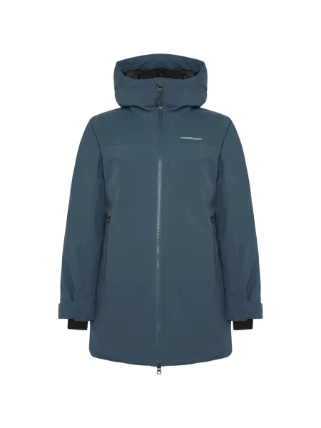 Parka Didriksons niebieska