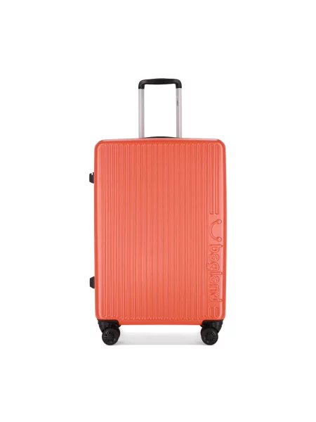 Большой чемодан Bagland оранжевый