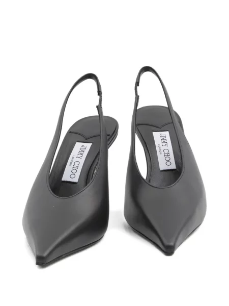 Pantofi cu toc Jimmy Choo slingback negru