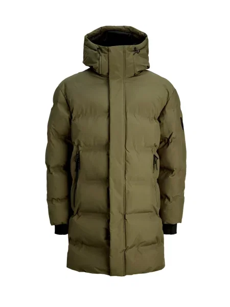 Geacă parka Jack & Jones verde