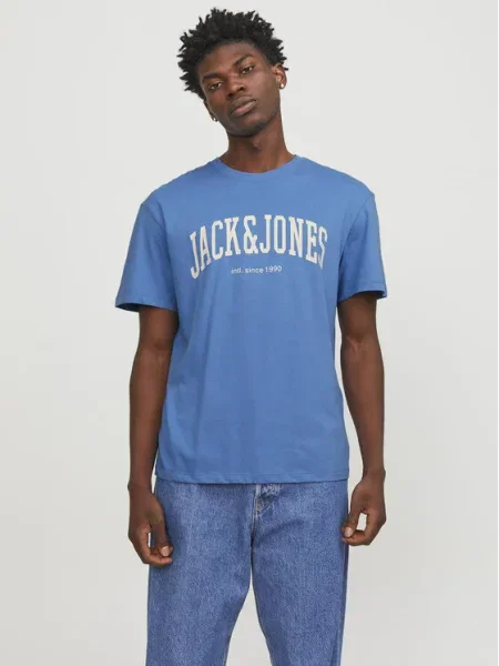 Jack&Jones Póló Josh Relaxed Fit kék