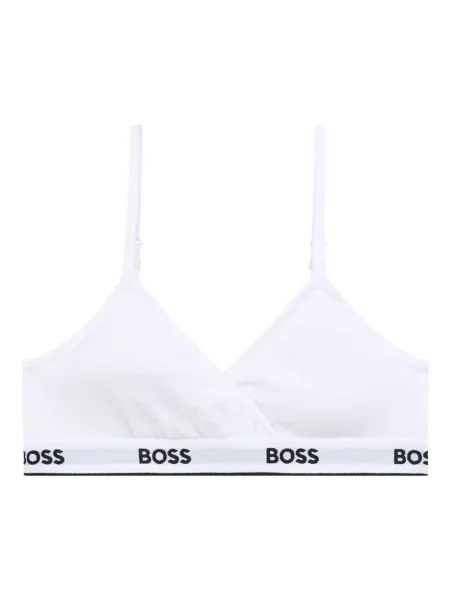 Biustonosz trójkątny dziecięcy Bosswear czarny