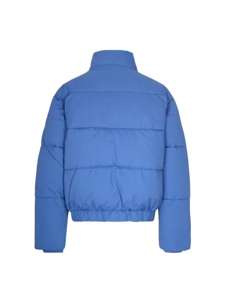Daily Paper kurtka Renako Monogram Puffer zimowa oversize niebieski