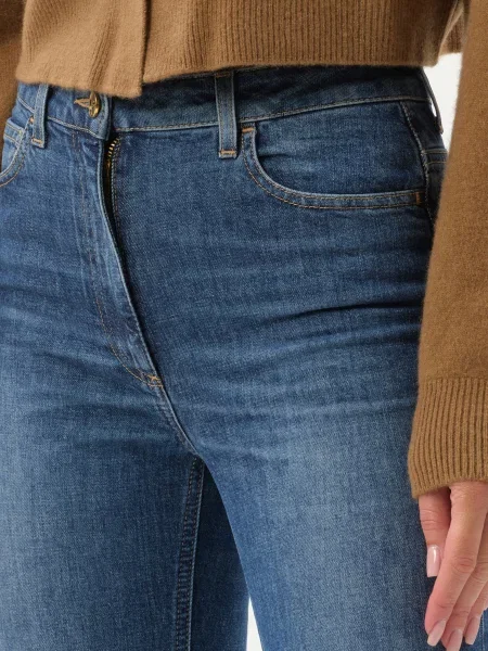 Джинсы Elisabetta Franchi синие