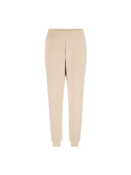 Spodnie GUESS Olympe Long Pants Cream S beżowe
