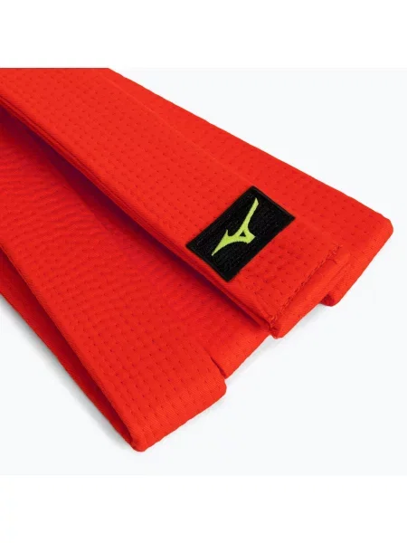 Pas do judo Mizuno czerwony