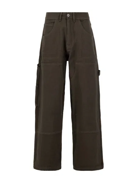 ALPHA INDUSTRIES Pantaloni cu Carpenter oliv negru