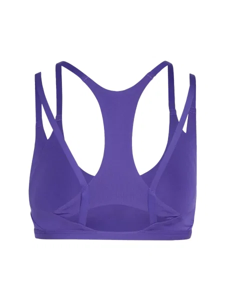 ADIDAS PERFORMANCE Športová podprsenka Optime Workout modrofialová