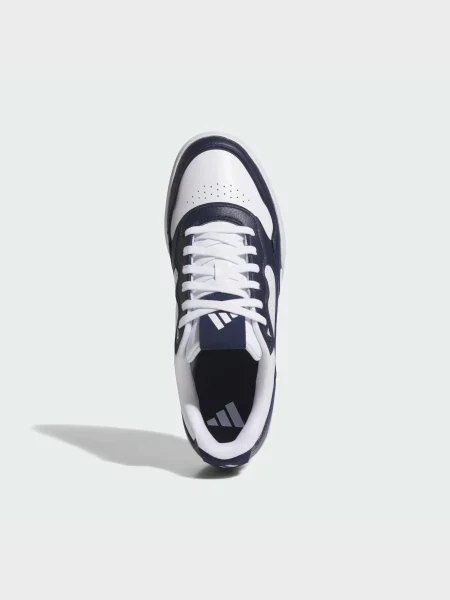 Кожаные кеды Adidas белые
