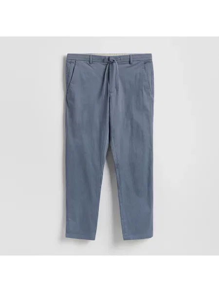 Reserved Kalhoty jogger ocelově modrá