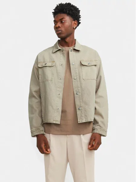 Jeans jakna Jack&Jones bež