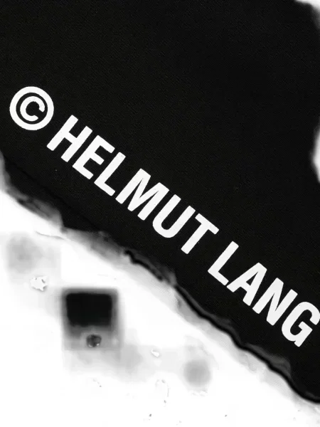 Pantaloni Helmut Lang negru