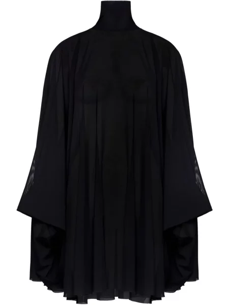 Przezroczysta mały sukienka mini Mm6 Maison Margiela garniturowa czarna