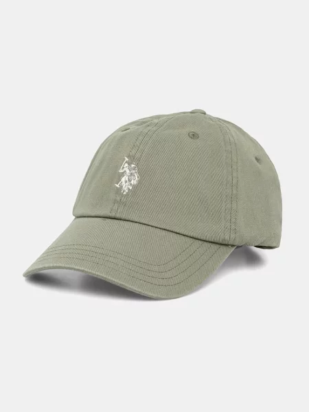 U.S. Polo Assn. kšiltovka OUTLINE DHM WASHED CASUAL zelená