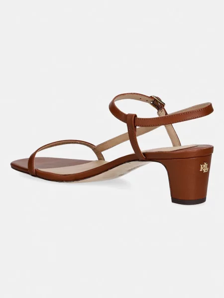 Кожаные босоножки Lauren Ralph Lauren
