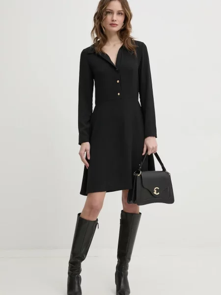 Morgan Rochie tip cămașă negru