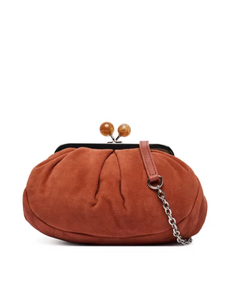 Ročna torba Weekend Max Mara rjava