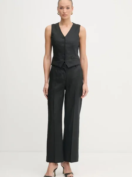 Льняные брюки Weekend Max Mara
