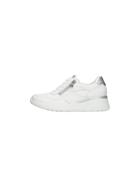 Sneakersy Waldläufer skórzane białe