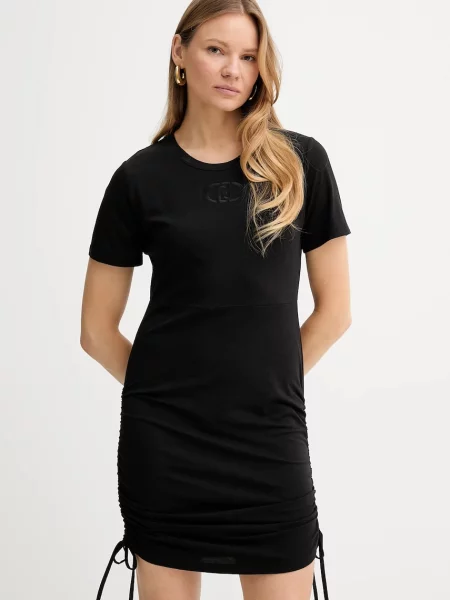 Liu Jo sukienka mini prosta czarny