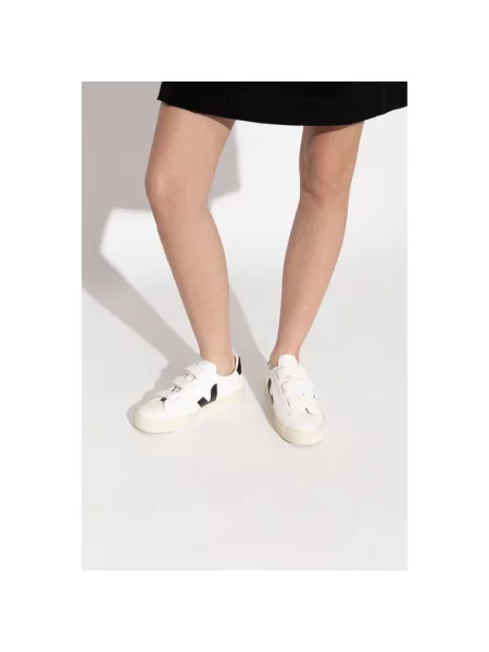 Trampki Veja Recife Logo Chromefree Leather Extra/ White_Black EUR 37 białe