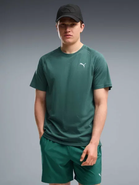 Спортивная футболка Puma зеленая